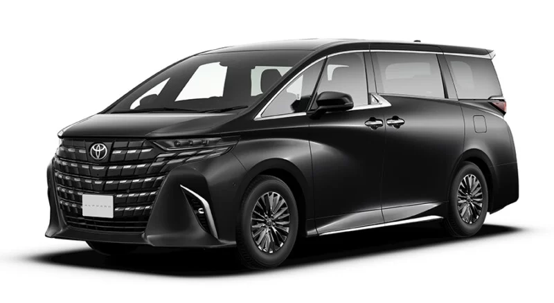 u2 2023 Toyota Alphard Black